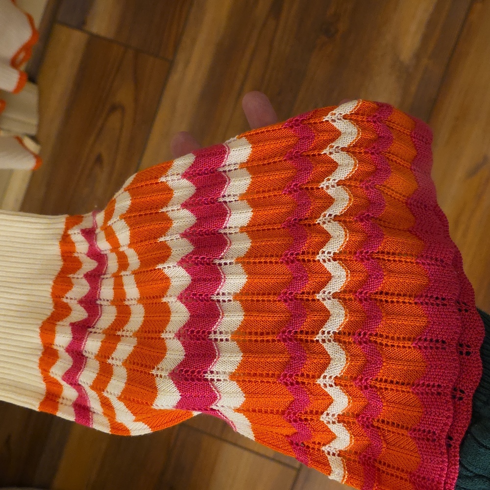 Wrangler Retro Cream Ribbed Sweater - Picture 3 of 4